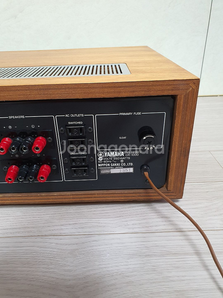 야마하 최상위 빈티지 리시버 CR-1000 === A급--9