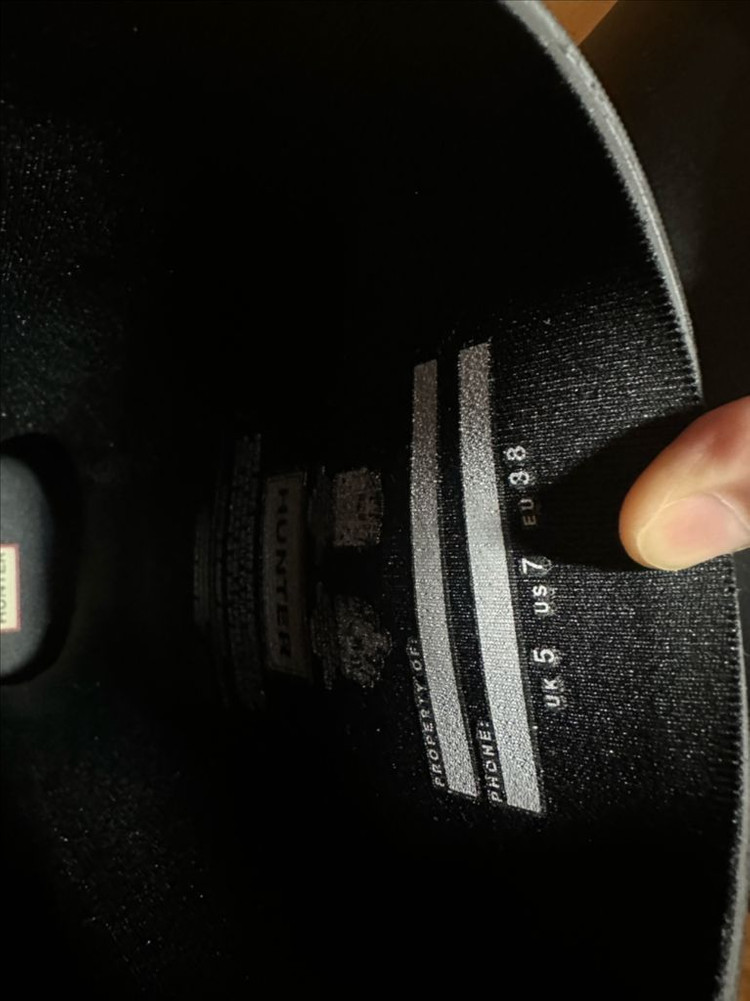 오리지날 투어 톨 레인부츠 235/ uk5 / us7--3