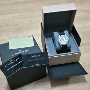 카키필드 메카니컬 38mm 흰판 H96439910