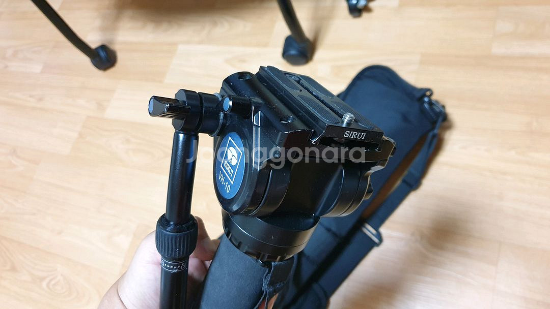 시루이 P424SR 모노포드 + 비디오헤드--3