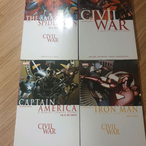 만화책 마블 시빌워 civil war