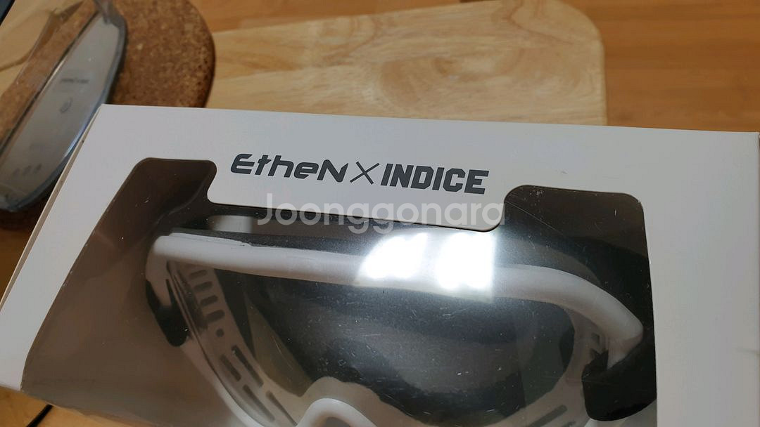 Ethen X Indice 오토바이 고글 (새상품)--1