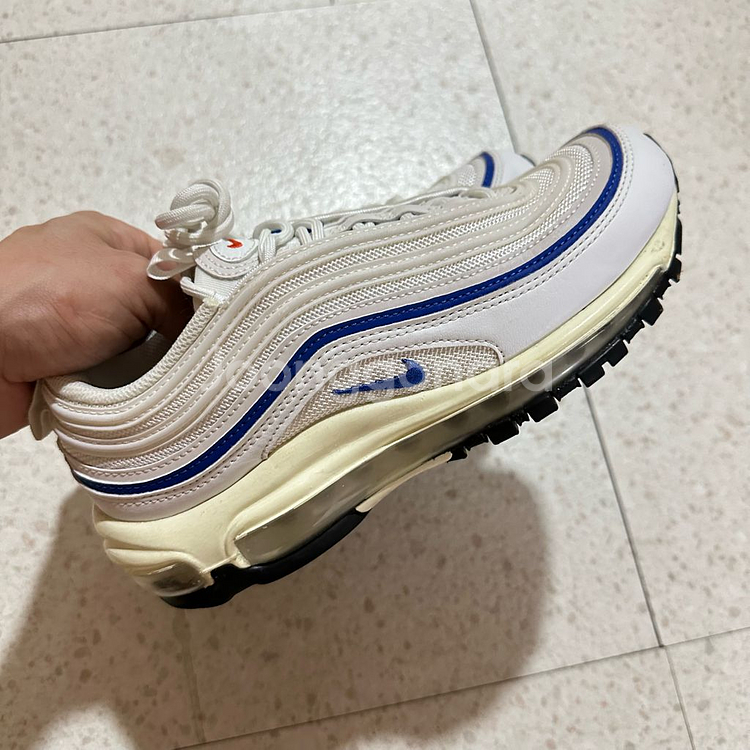 나이키 에어맥스97 화이트 게임 로얄 240--0