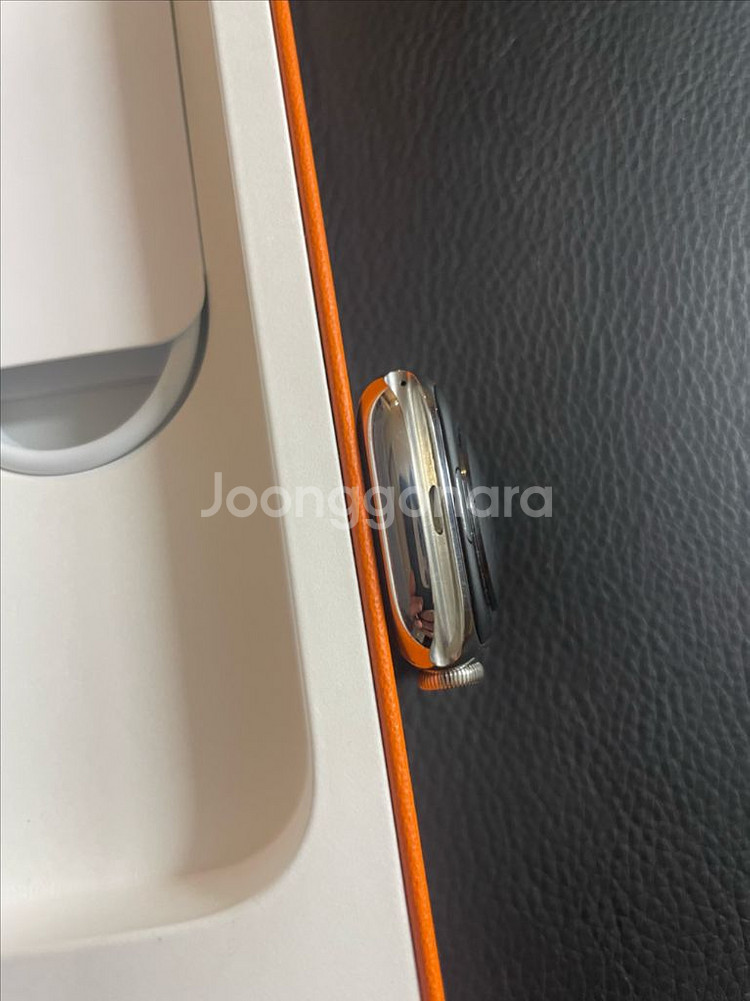 애플워치8에르메스 실버 41mm 애플케어+--5