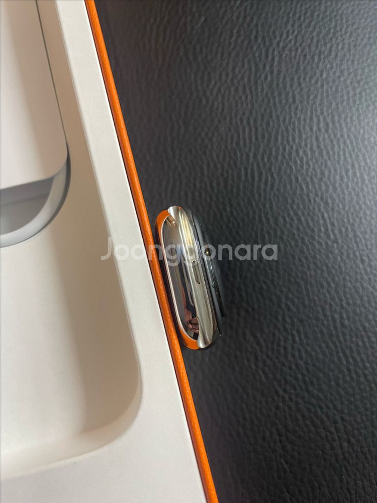 애플워치8에르메스 실버 41mm 애플케어+--3