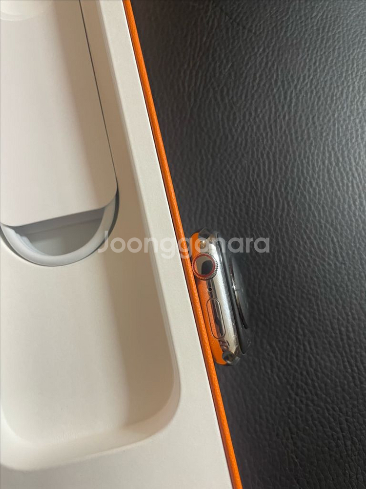 애플워치8에르메스 실버 41mm 애플케어+--2