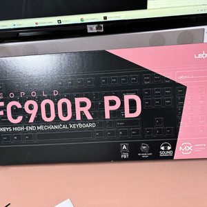 레오폴드 라이트 핑크 FC900R PD 유선 키보드