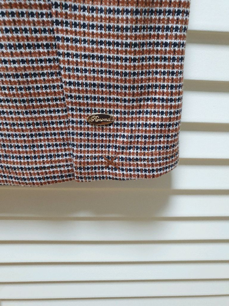 레노마 키즈 체크 윈피스 120(6~7세)/새제품--2