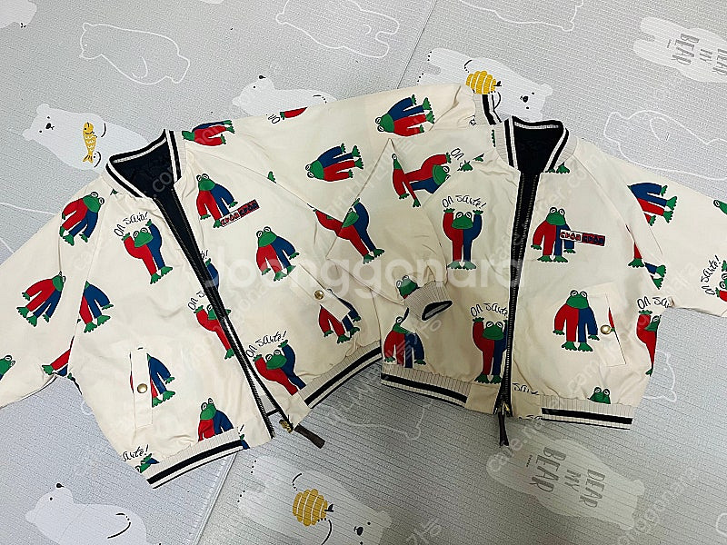 리미떼두두 리버시블 블루종 점퍼 m, xl--0