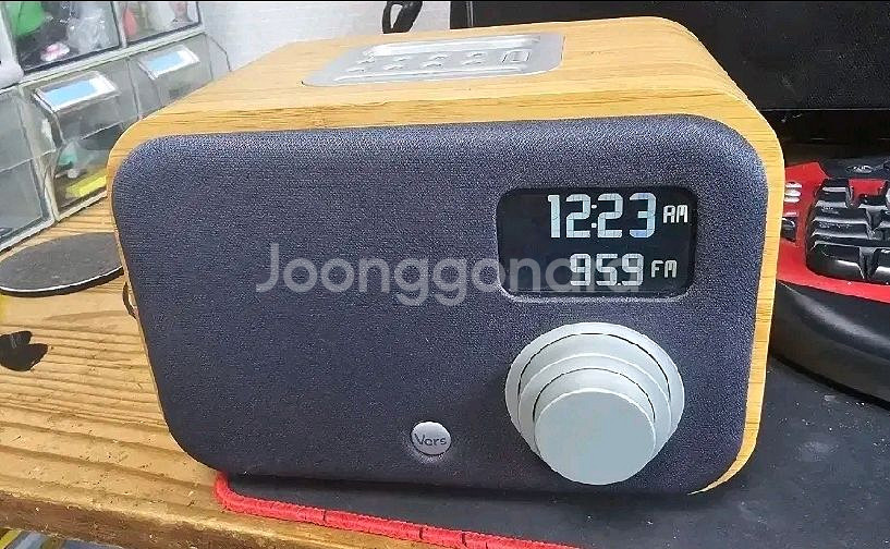 VERS 1.5 아이팟 도킹 플레이어 라디오 알람시계.--0