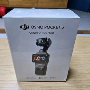 DJI 오즈모 포켓3 미개봉 팝니다