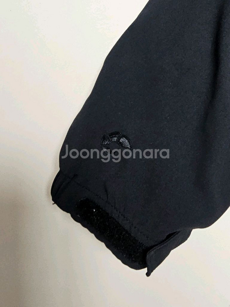 네파 바람막이 후드 블랙 여성 95--3