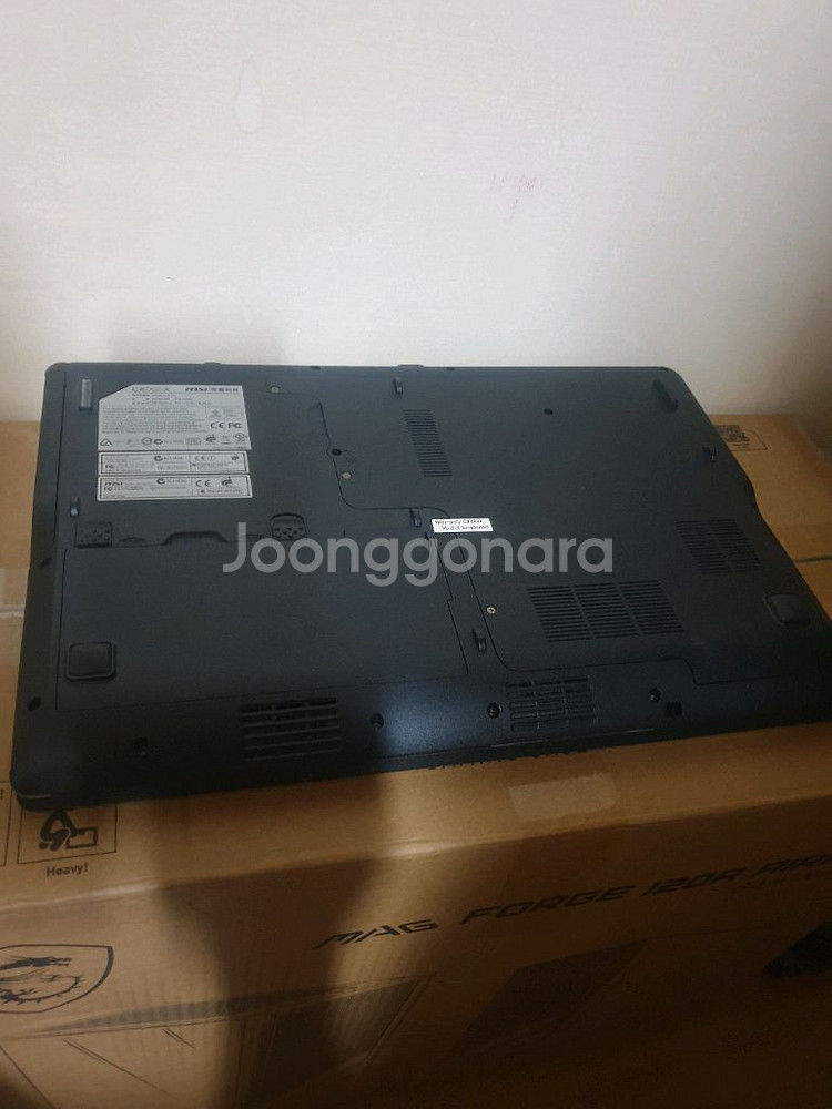 MSI CX600X 노트북--2