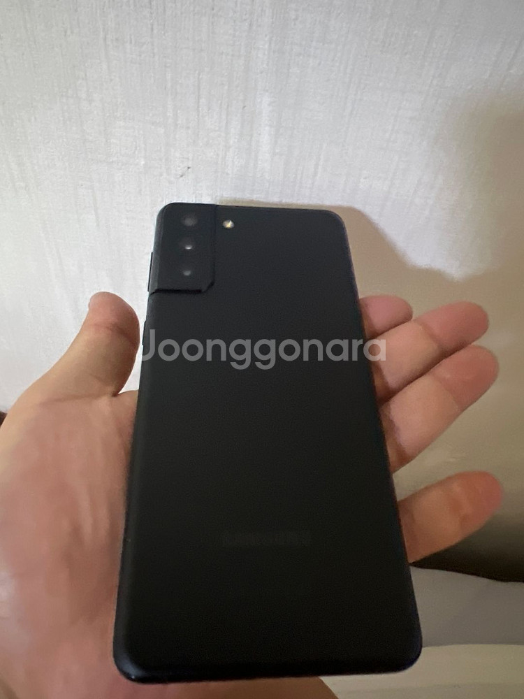 갤럭시s21 plus 블랙컬러--0