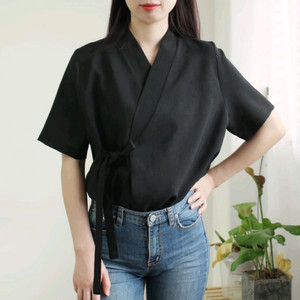 바닐라바인 생활한복 반팔 저고리