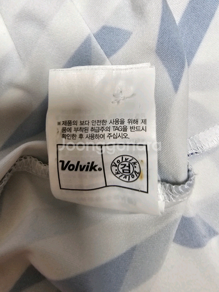 볼빅 남성 패턴 카라티 남성 95--7