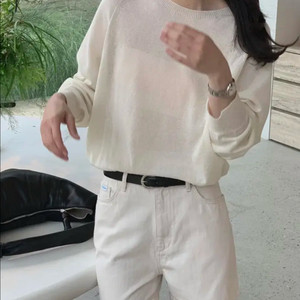 그레이룸 에센셜 홀가 니트 크림, 페일레몬