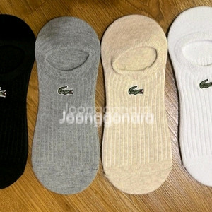 라코스테 남,여 덧신