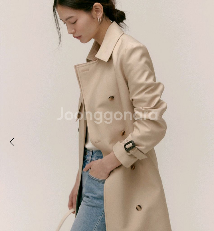 새상품)시에 베러 클래식 트렌치코트_베이지 S--3