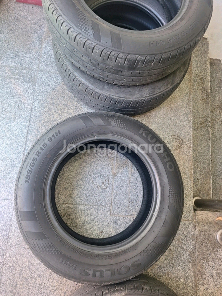 금호타이어 TA31 195 65R 15 한대분 팝니다.--1