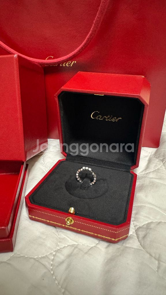 Cartier 까르띠에 최신형 현행품 반지케이스--1