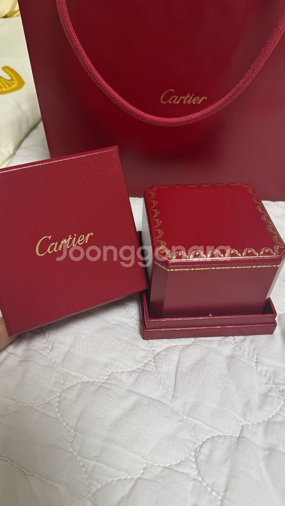 Cartier 까르띠에 최신형 현행품 반지케이스--2