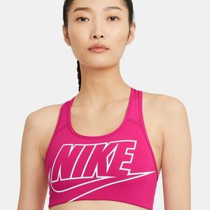 나이키 스우시 퓨추라 핑크 스포츠브라 (M)