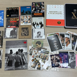 신화 누드 화보집+앨범+사진+스티커 일괄 판매