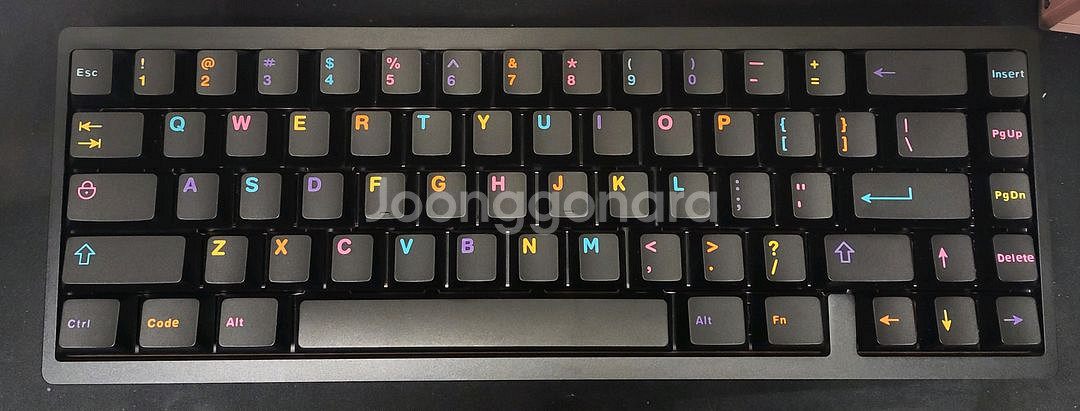 럭키65v2 블랙 lucky65v2 알루미늄키보드--0