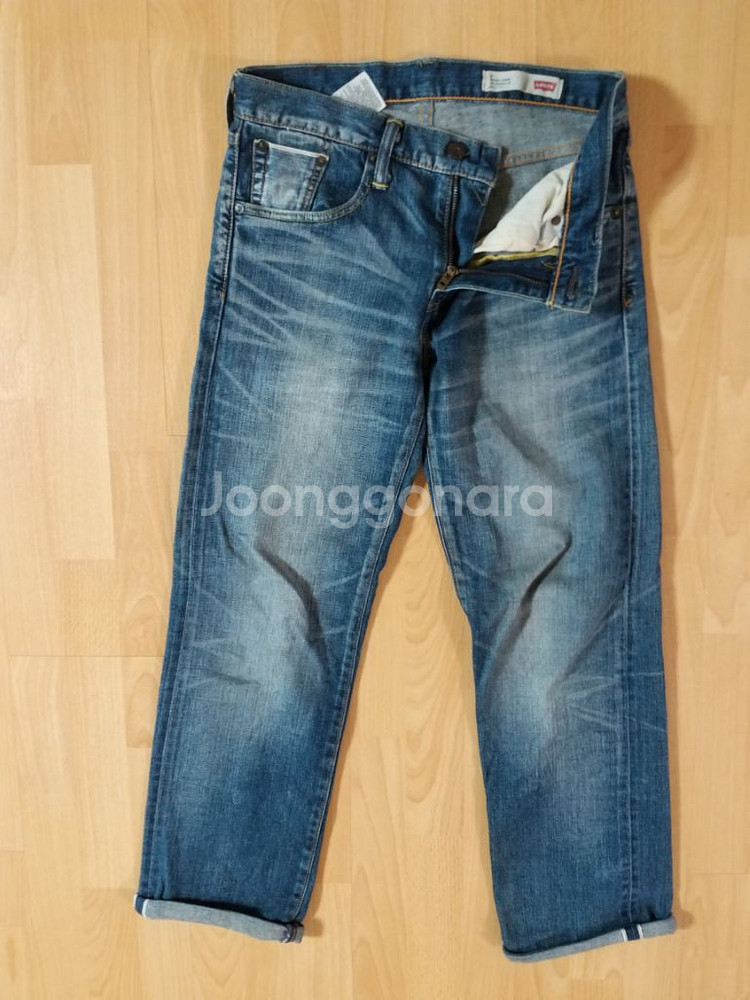 리바이스 502 프리미엄 데님 일자청바지 (스판32)--1