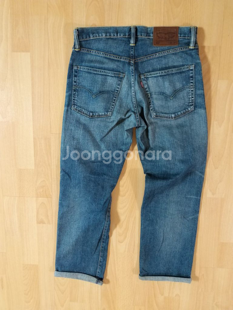 리바이스 502 프리미엄 데님 일자청바지 (스판32)--8