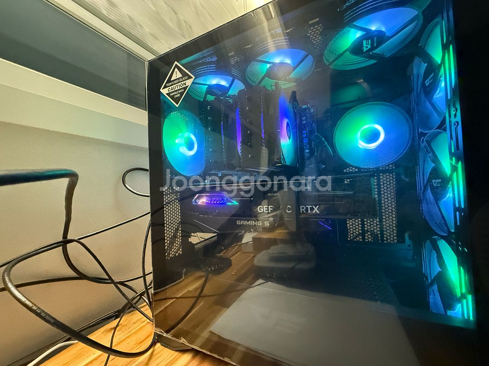 컴퓨터 풀셋 4080 + 7500F + 오딧세이 모니터--2