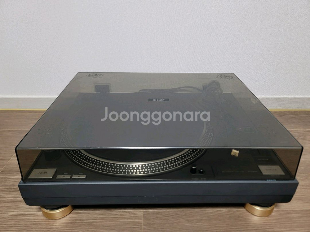 샤프 수동 턴테이블--3