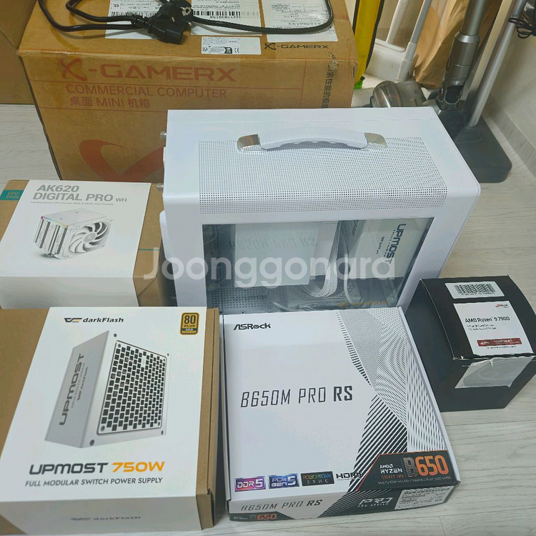 라이젠7900 램32G 반본체 팝니다.[대전]--1
