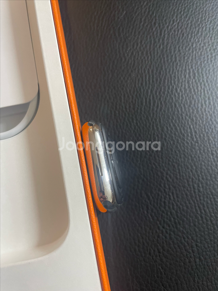 애플워치8에르메스 실버 41mm 애플케어+--4