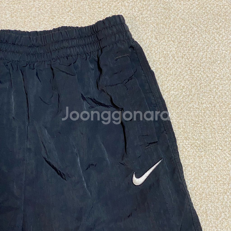 (정품) 나이키 키즈 블랙 우븐 반바지 155--2