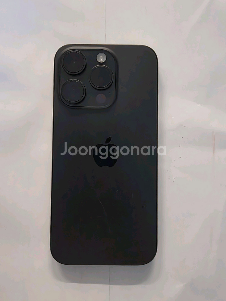아이폰15Pro 블랙티타늄 512g--1