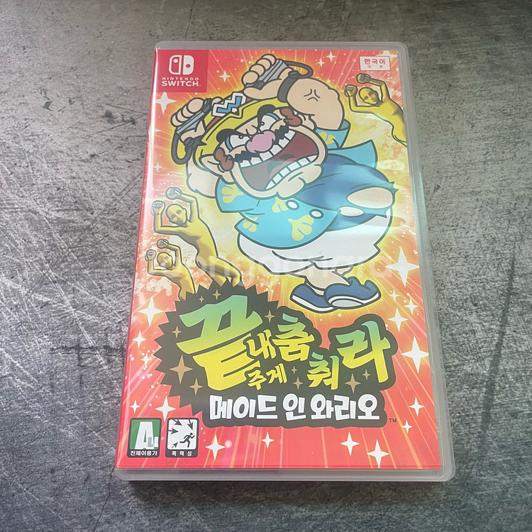 닌텐도 스위치 끝내주게 춤춰라 메이드 인 와리오--0