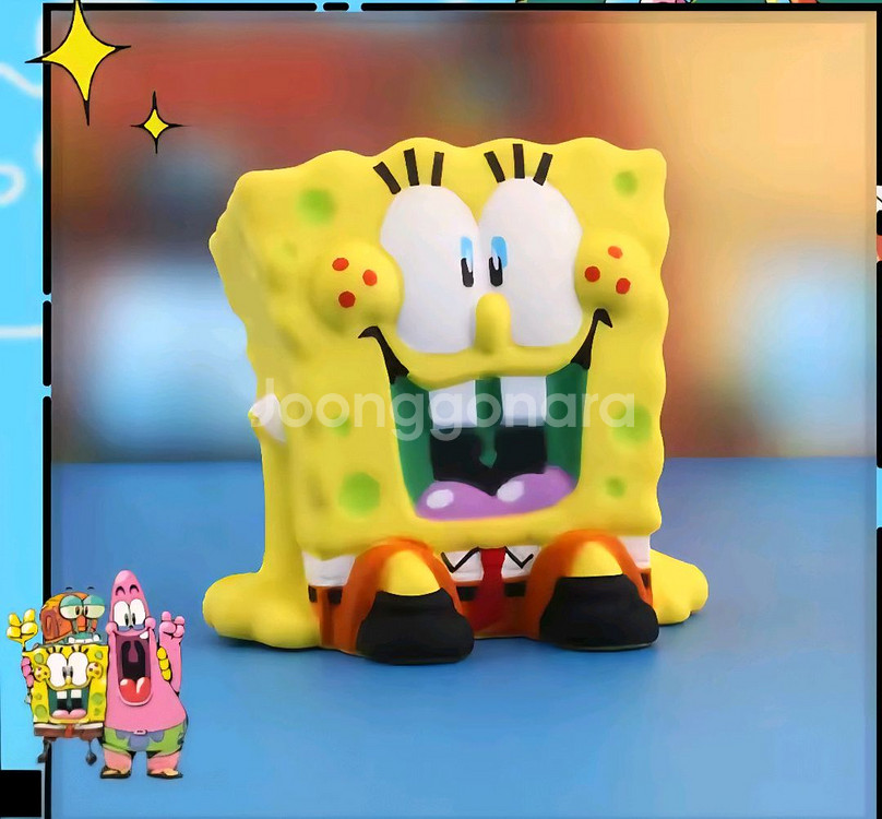 새상품)스폰지밥 스퀴시 말랑말랑이--0