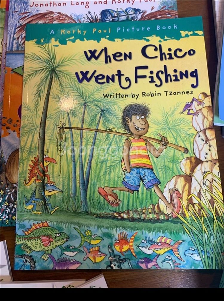 When Chico Went Fishing 영어 그림책--0