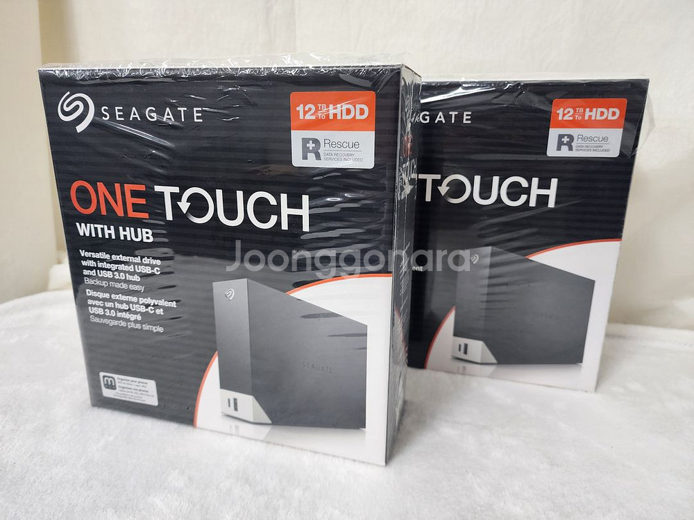 시게이트 외장하드 12테라 ONE TOUCH 12TB--0