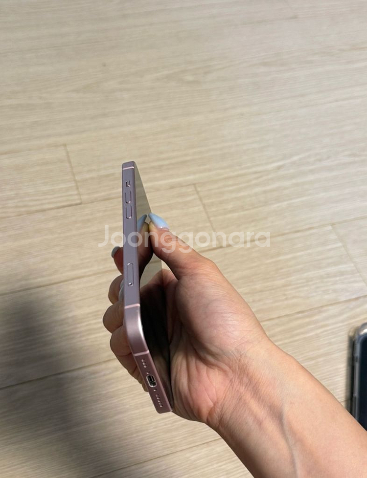 아이폰 15 핑크 128 정상해지 자급제가능 애플케어플--13