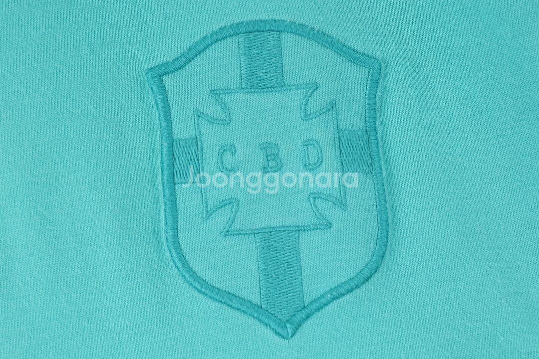 (XL) 나이키 반팔 카라 티셔츠 축구 브라질 국대--3