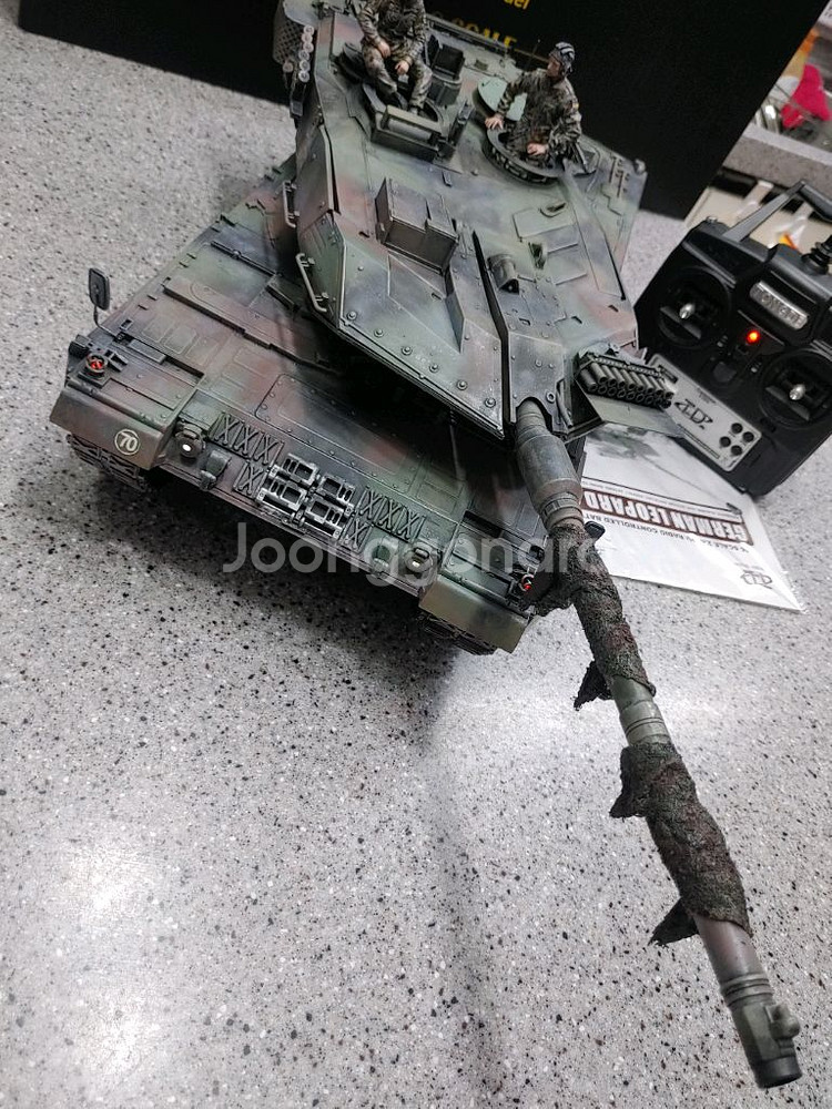 각종교신가RC카탱크TD1:16뉴레오파드2A7알씨카헝롱O--4