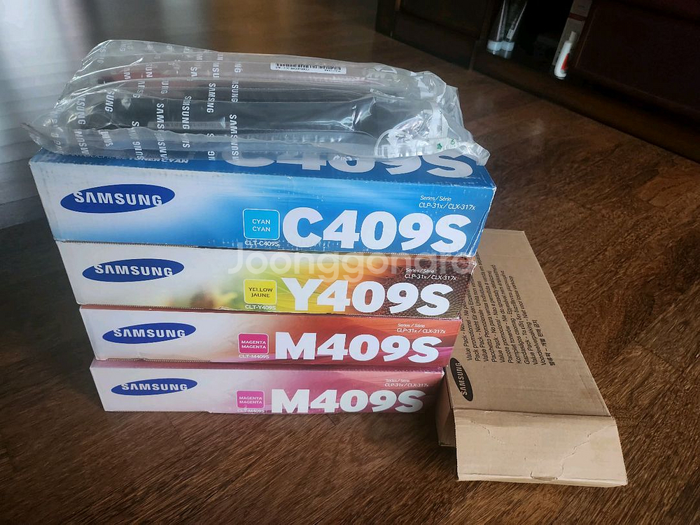 삼성복합기 정품토너 clt-c,y,m409s--1