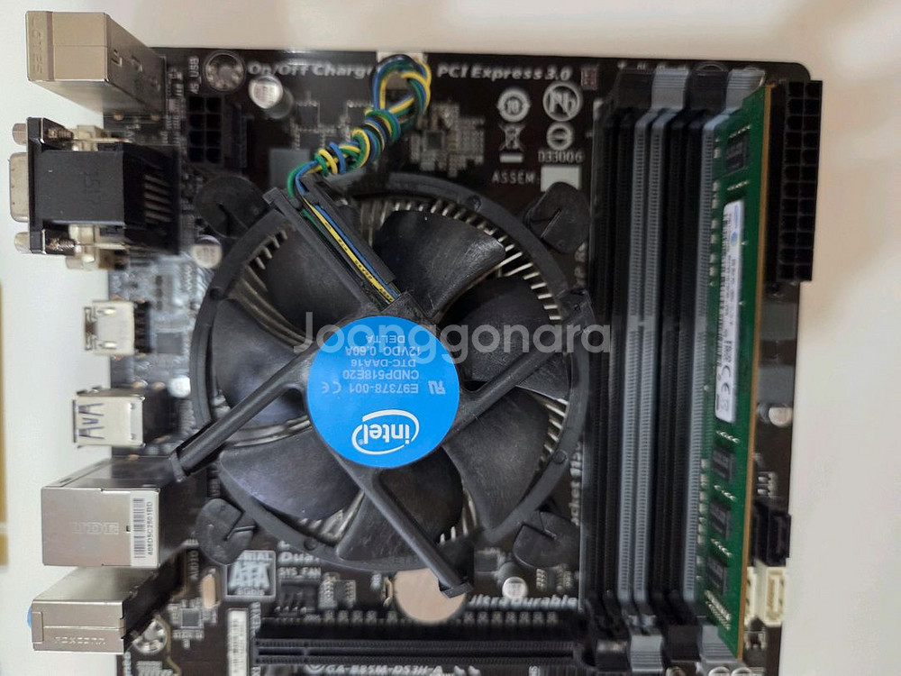 CPU + 메인보드 + 그래픽카드 + 램 + 파워 판매--6