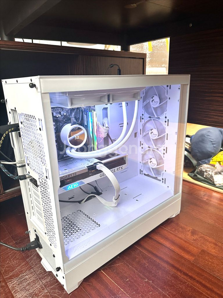 지포스 4060 Ti 수랭쿨러 고사양 컴퓨터 본체--3