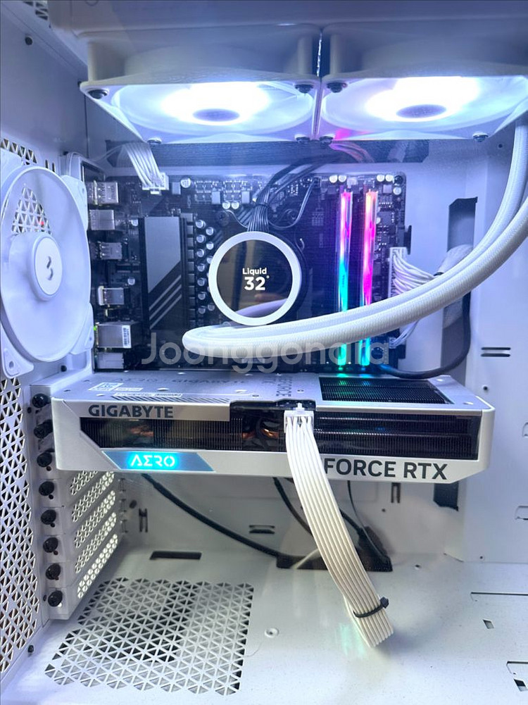 지포스 4060 Ti 수랭쿨러 고사양 컴퓨터 본체--1