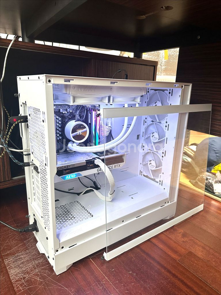지포스 4060 Ti 수랭쿨러 고사양 컴퓨터 본체--4