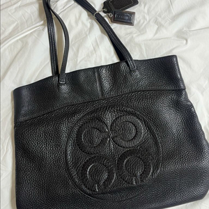 코치 블랙 빈티지 숄더백